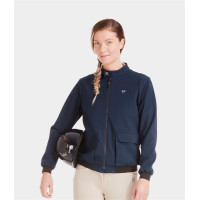 Veste Teddy Horse Pilot femme Marine Bleu marine
