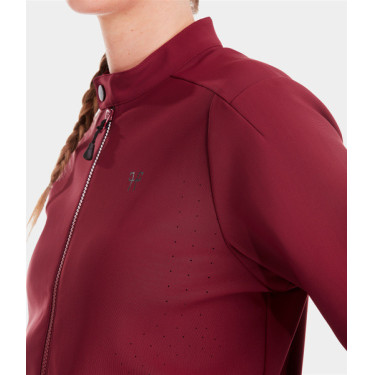 Teddyjas Horse Pilot dames Donkerrood