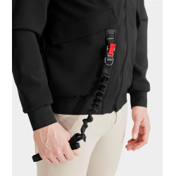 Veste Teddy Horse Pilot homme Noir