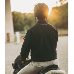 Veste Teddy Horse Pilot homme Noir