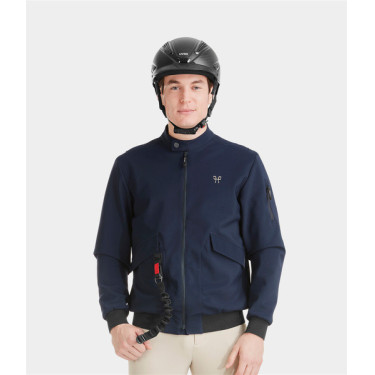 Veste Teddy Horse Pilot homme Marine Bleu marine Veste Teddy Horse Pilot homme Marine Bleu marine