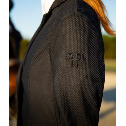 Veste de concours Aeromesh femme Horse Pilot Noir Veste de concours Aeromesh femme Horse Pilot Noir