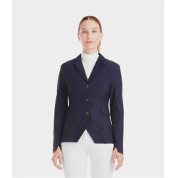 Wedstrijdjasje Aeromesh dames Horse Pilot Donkere nacht Zwart