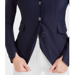Veste de concours Aeromesh femme Horse Pilot Dark night Noir