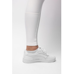 Pantalon d'équitation B Vertigo hybride compression Chiara femme Blanc