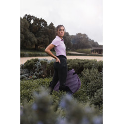 Pantalon Horze Carolyn denim fullgrip femme Noir Pantalon Horze Carolyn denim fullgrip femme Noir