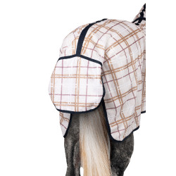 Couverture anti-mouches Horze Defender Check print Multi-couleurs