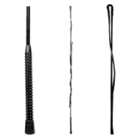 Waldhausen longeerzweep één stuk zonder ring Zwart