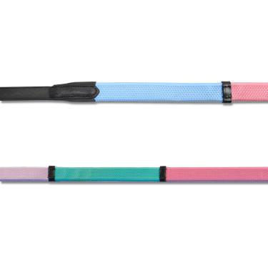 Rubber teugels Rainbow Star Zwart