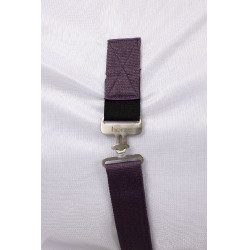 Couverture, cou et masque anti-mouches Horze La Paz Prune noir Violet Couverture, cou et masque anti-mouches Horze La Paz Prune noir Violet