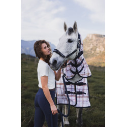 Licol Horze Huntington Ouverture Bleu marine Licol Horze Huntington Ouverture Bleu marine