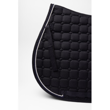 Wedstrijdzadeldek voor algemeen gebruik Horze Malmo Donker marineblauw Wedstrijdzadeldek voor algemeen gebruik Horze Malmo Donker marineblauw