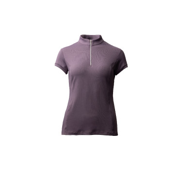 Chemise d'entrainement Horze Mina femme Noir plum