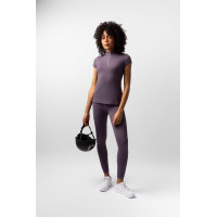 Chemise d'entrainement Horze Mina femme Noir plum