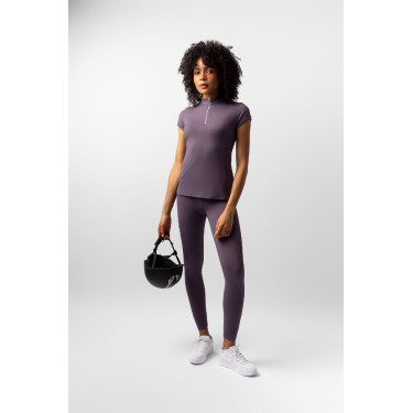 Chemise d'entrainement Horze Mina femme Noir plum
