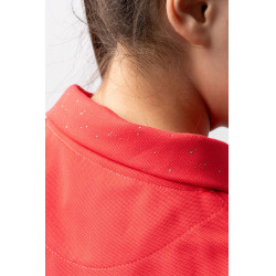 Polo enfant Horze Fay Rose diva Polo enfant Horze Fay Rose diva