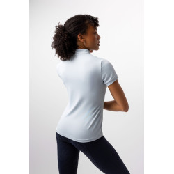 Horze Joie trainings-T-shirt met korte mouwen voor kinderen Grijs dageraad blauw