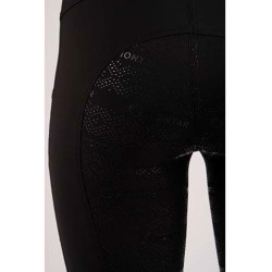 Pantalon Montar Millie Junior full grip Noir / rose gold Pantalon Montar Millie Junior full grip Noir / rose gold