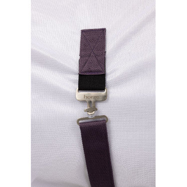 Couverture, cou et masque anti-mouches Horze La Paz Prune noir Violet Couverture, cou et masque anti-mouches Horze La Paz Prune noir Violet