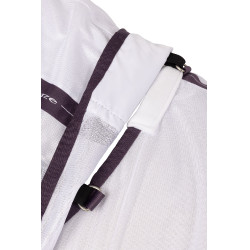 Couverture, cou et masque anti-mouches Horze La Paz Prune noir Violet Couverture, cou et masque anti-mouches Horze La Paz Prune noir Violet