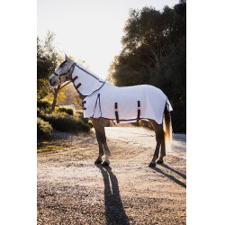 Couverture, cou et masque anti-mouches Horze La Paz Prune noir Violet Couverture, cou et masque anti-mouches Horze La Paz Prune noir Violet