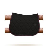 Tapijt GEM Love Zwart / roze