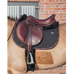 Tapijt GEM Love Zwart / roze