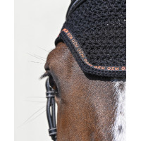 Bonnet GEM Mesh court Noir / Corail