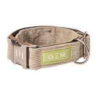 Collier GEM chien Kaki