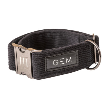 GEM halsband hond Zwart