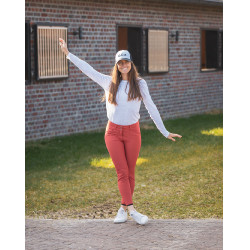 Pantalon GEM John Tandoori Spice Rouge