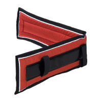 Pad de sellette poney Finn-Tack Pro Rouge / noir / blanc Pad de sellette poney Finn-Tack Pro Rouge / noir / blanc