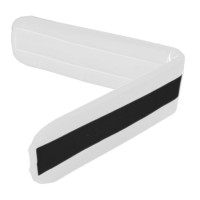 Pad de sellette Finn-Tack Pro QH pour la course Blanc