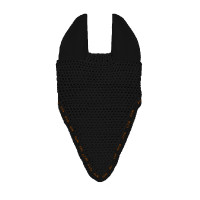 Bonnet GEM Mesh long Noir / corail