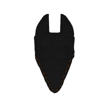 Bonnet GEM Mesh long Noir / corail