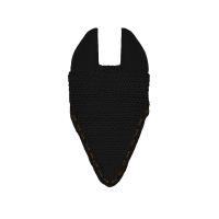 GEM Mesh lange oornetje Zwart / koraal GEM Mesh lange oornetje Zwart / koraal