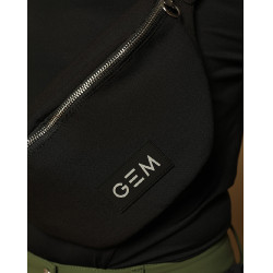 Sac banane GEM Luna Noir / silver