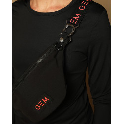 Sac banane GEM Luna Noir / corail Sac banane GEM Luna Noir / corail