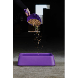 Antischrokvoerbak Hippotonic Violet