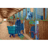 Chariot à aliments La Gée 155 litres