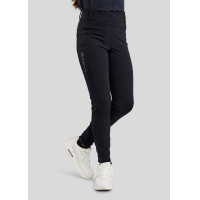 Legging Montar Logo junior full grip Marine Bleu marine