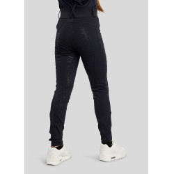 Legging Montar Logo junior full grip Marine Bleu marine
