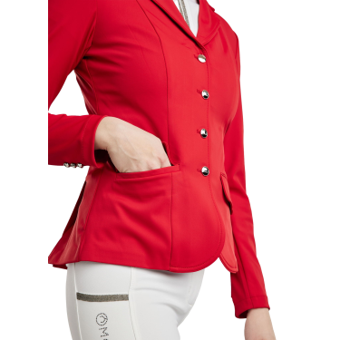 Veste de concours Montar Kathy femme Rouge Veste de concours Montar Kathy femme Rouge