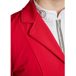 Veste de concours Montar Kathy femme Rouge Veste de concours Montar Kathy femme Rouge