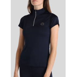 Polo Montar Junior Everly korte mouwen Marine Marineblauw