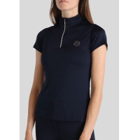 Polo Montar Junior Everly manches courtes Marine Bleu marine