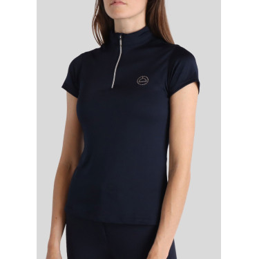 Polo Montar Junior Everly manches courtes Marine Bleu marine Polo Montar Junior Everly manches courtes Marine Bleu marine