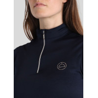 Polo Montar Junior Everly korte mouwen Marine Marineblauw