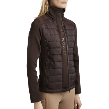 Veste Montar Emma matelassé femme Marron Veste Montar Emma matelassé femme Marron