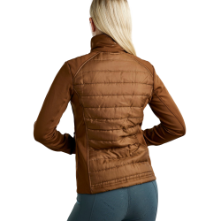 Veste Montar Emma matelassé femme Caramel Marron Veste Montar Emma matelassé femme Caramel Marron